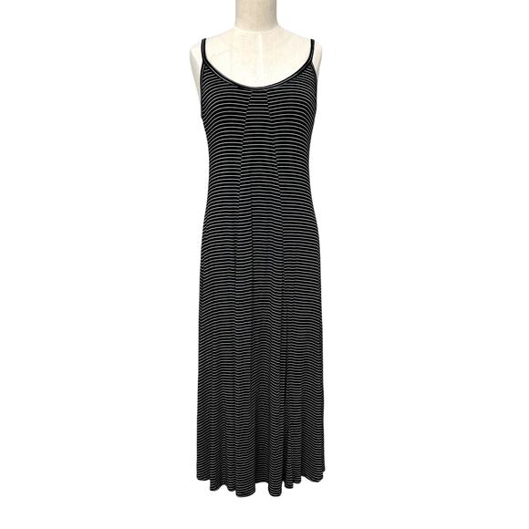 Fifteen Twenty Stripe Maxi Dress Spaghetti Adjustable Straps Small - Picture 1 of 6